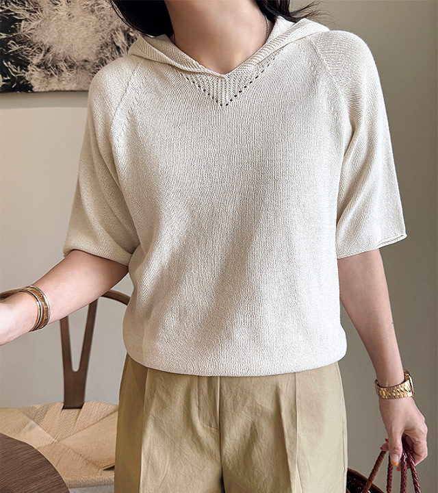 [MADE] LABOUM hooded knit (whole garment)