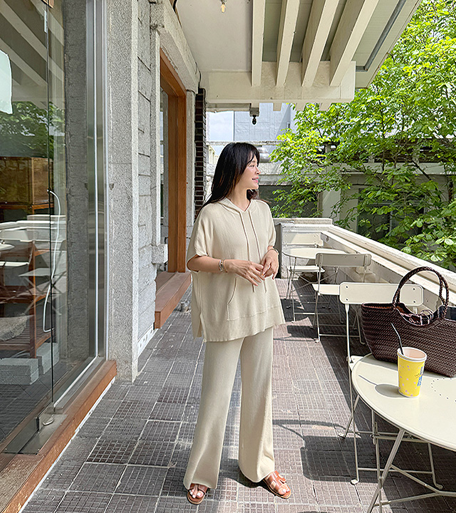 Bokgeum Hooded Knit Set
