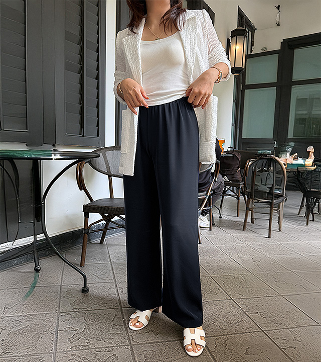 Oran H mule slippers