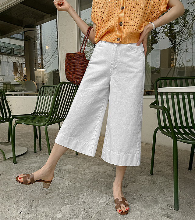 [MADE] Manon Culotte Cotton Pants