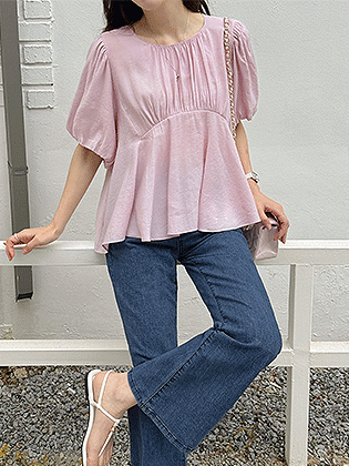 Lovely shirring blouse