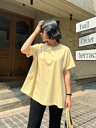 Full cut short sleeve tee