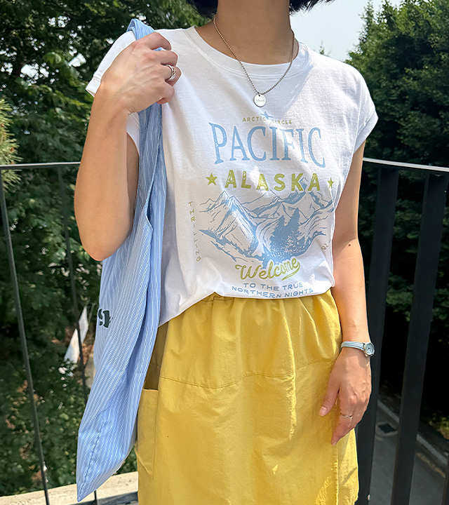 Pacific Cap Sleeve Tee