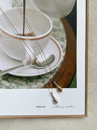 Water Drop Pendant Necklace