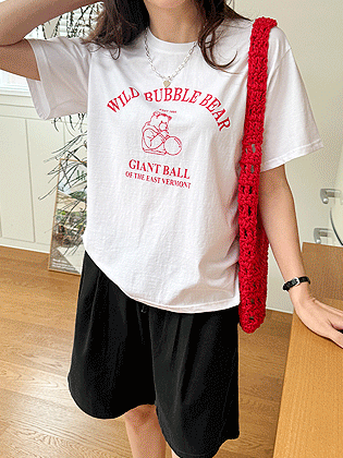 Bubble Bear Short Sleeve T-Shirt