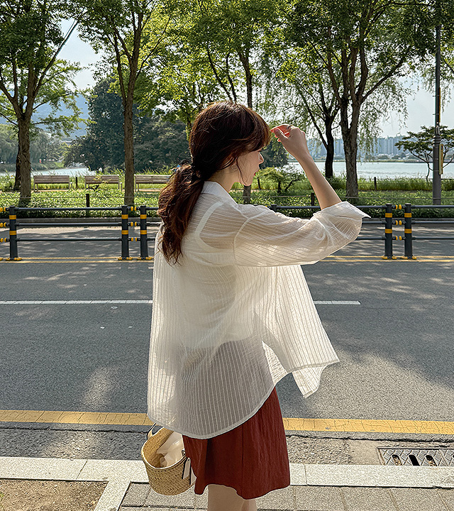 Airy Stripe Shirt