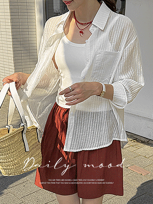 Airy Stripe Shirt