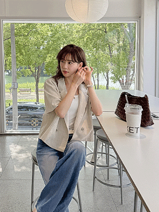 My Linen Double Jacket