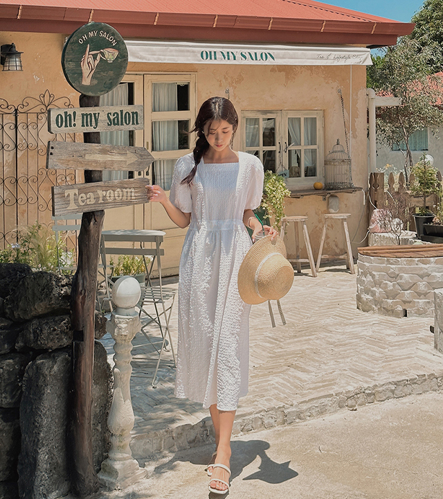 Depore Seersucker One Piece