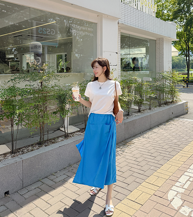 Koi slit short sleeve t-shirt