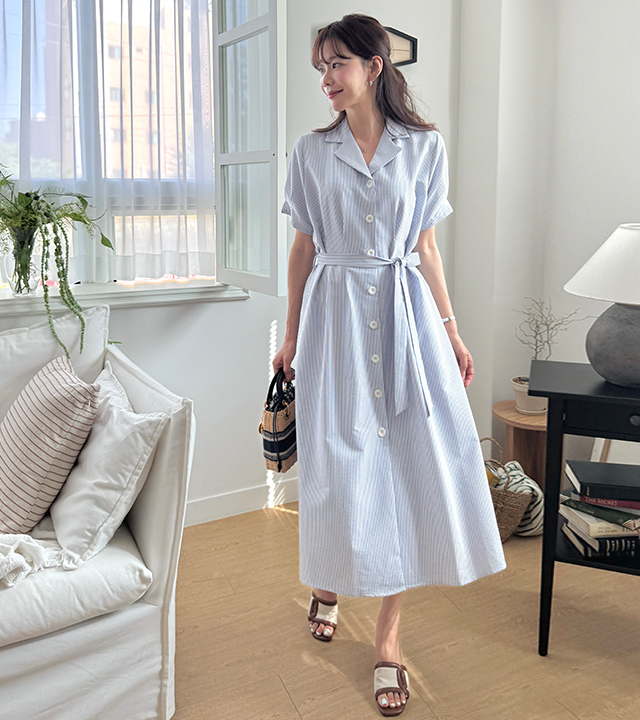 Clarence shirt dress