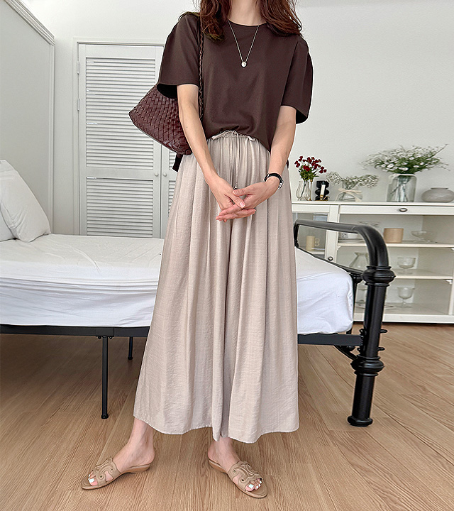 Coolcharr wide skirt pants 