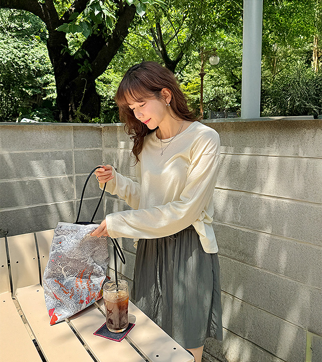Air Lecture Loose Fit Long Sleeve T-Shirt 