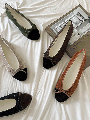 Velvet Ribbon Flats