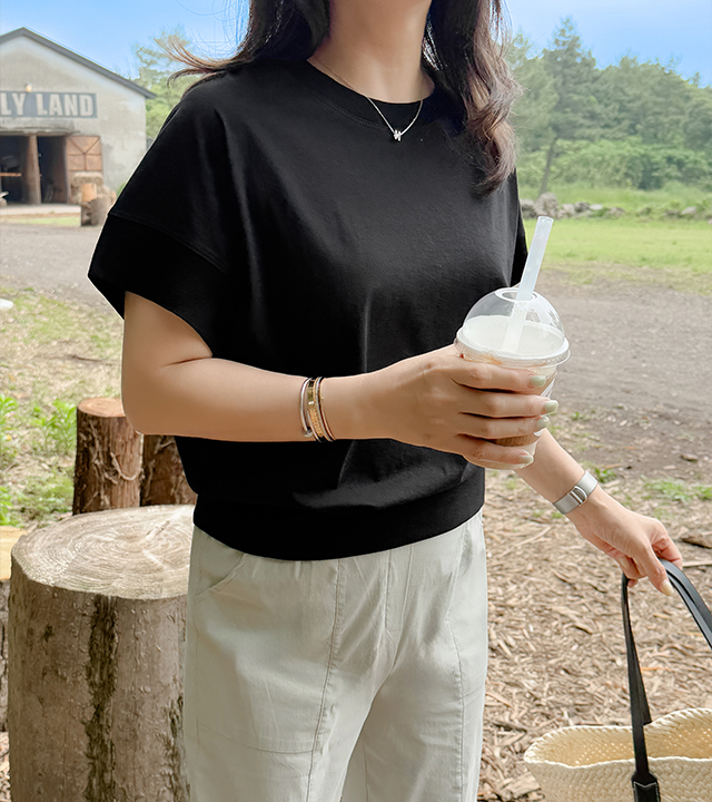 [MADE] Plain Silk Tee