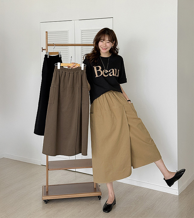[MADE] Sein Wrap Banding Skirt Pants