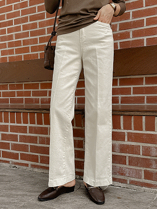 Blanc Formal Cotton Pants