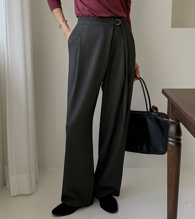 Mob Wrap Wide Pants