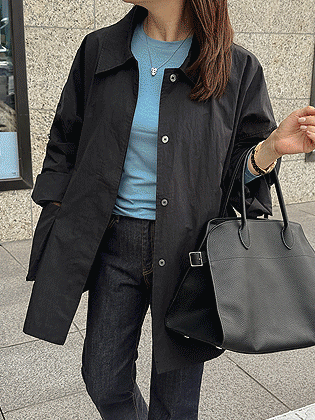 Newelin sleeve roll-up jacket