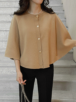 Evelyn Knit Poncho Cardigan