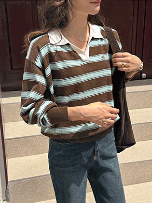 Preppy Striped Knit