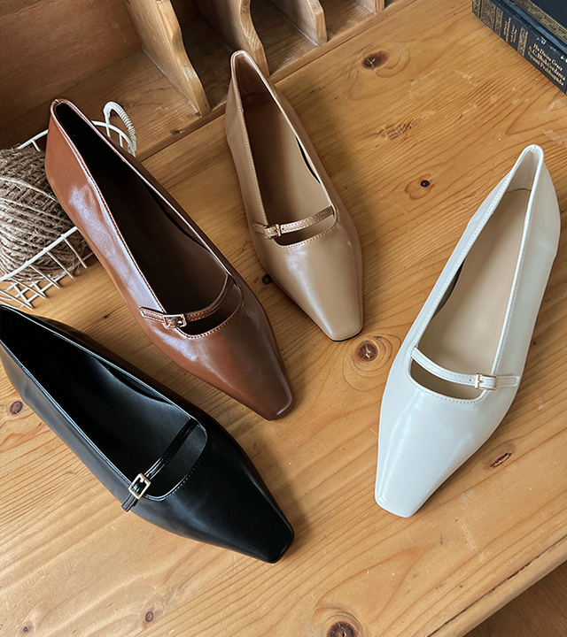 Jenny Strap Flat Shoes