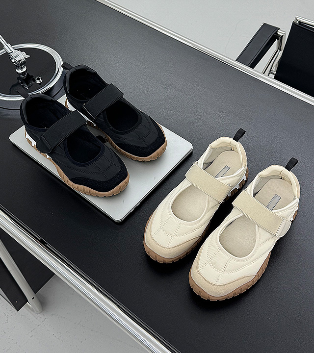 Mary Jane Velcro Sneakers