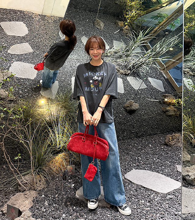 Mickey Pigment Short Sleeve T-Shirt
