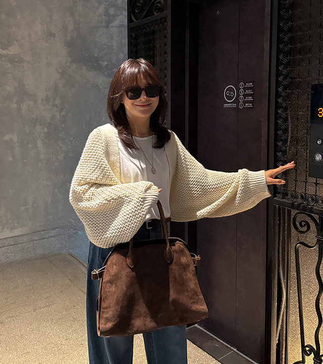 Humming Bolero Knit Cardigan