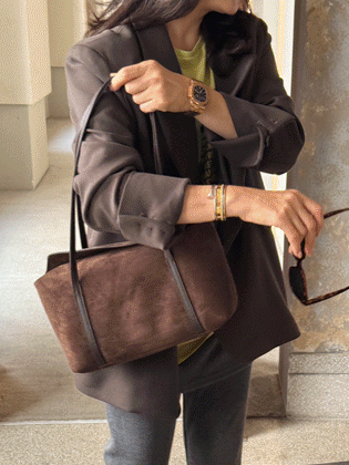 Amuse Suede Tote Bag