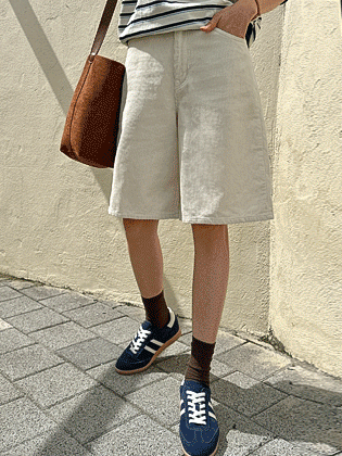London Corduroy Bermuda Pants