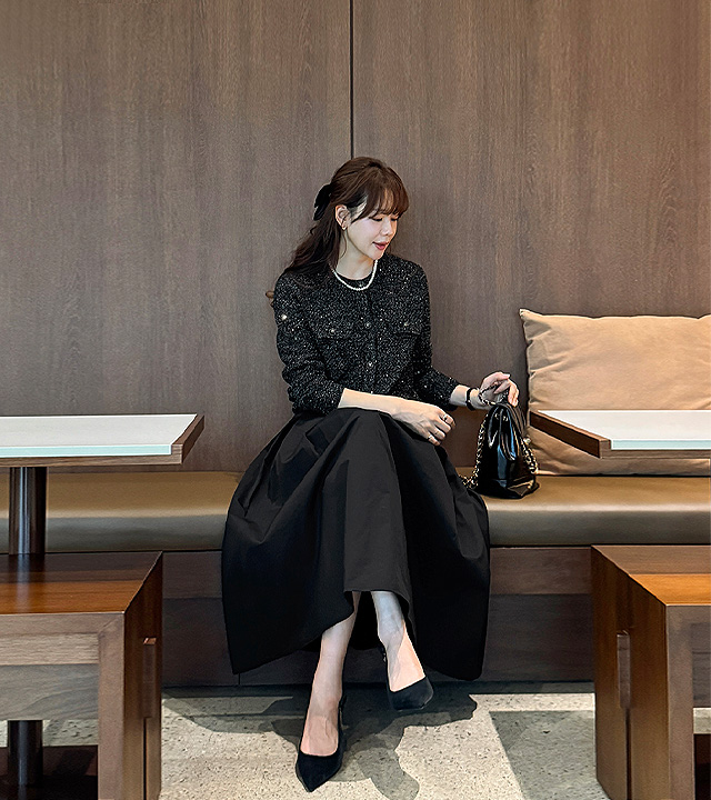 Ovelia Pearl Cardigan