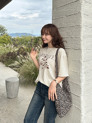 Romance Peach Fleece Short Sleeve T-Shirt