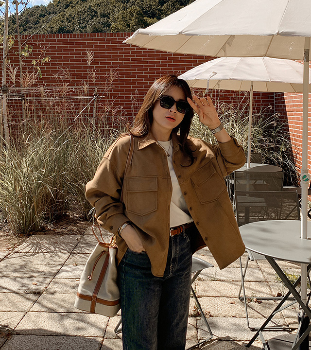 Breed Suede Shirt Jacket