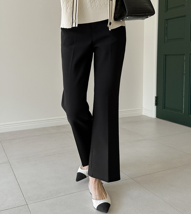 Autumn slimming bootcut slacks