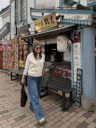 Bible Hooded Knit Vest