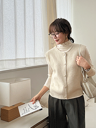 Snap Button Knit Vest