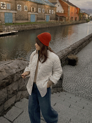 Refined Quilted Shirt Jacket