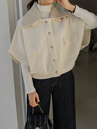 The Mode Kara Cape Cardigan