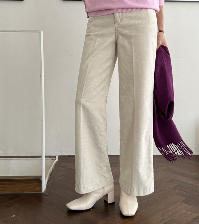 Eden Reggi Corduroy Banding Pants #LastChance