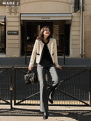 [MADE] Jenny Tweed Wool Jacket