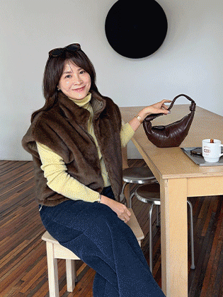 Andy Reversible Ecofur Padded Vest