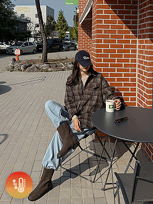 Louvre raised check shirt