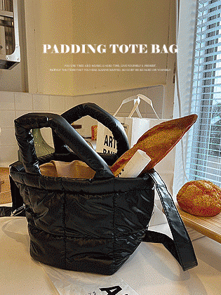 Shining Quilted Padded Bag