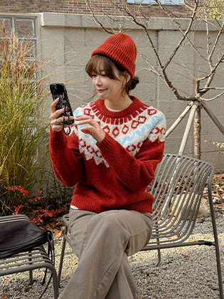 Blanket Nordic Wool Knit