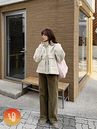 Fluffy fleece color block jumper