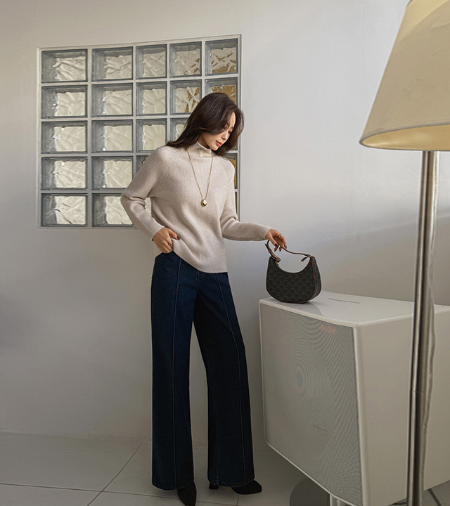 Weft Cash Semi-polar Knit