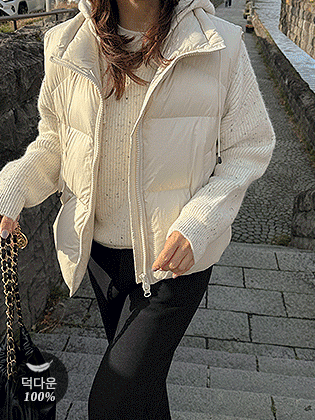 Er duck down padding vest