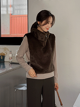 Belle Mink Fur Vest 