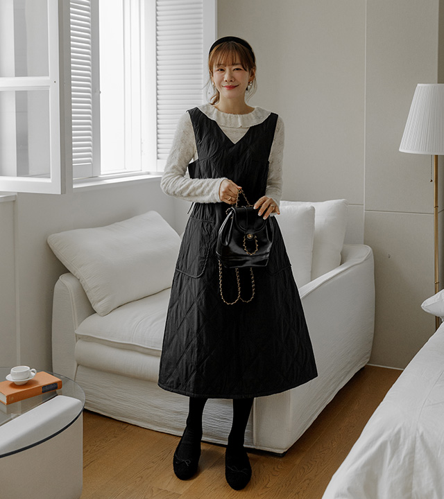 Miel Quilted String One-Piece